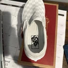 VANS Off the Wall Checker Board Slip-On TrueWhite, Size 5