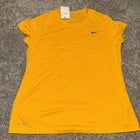 Nike Dri Fit Shirt Women’s Size XL Yellow