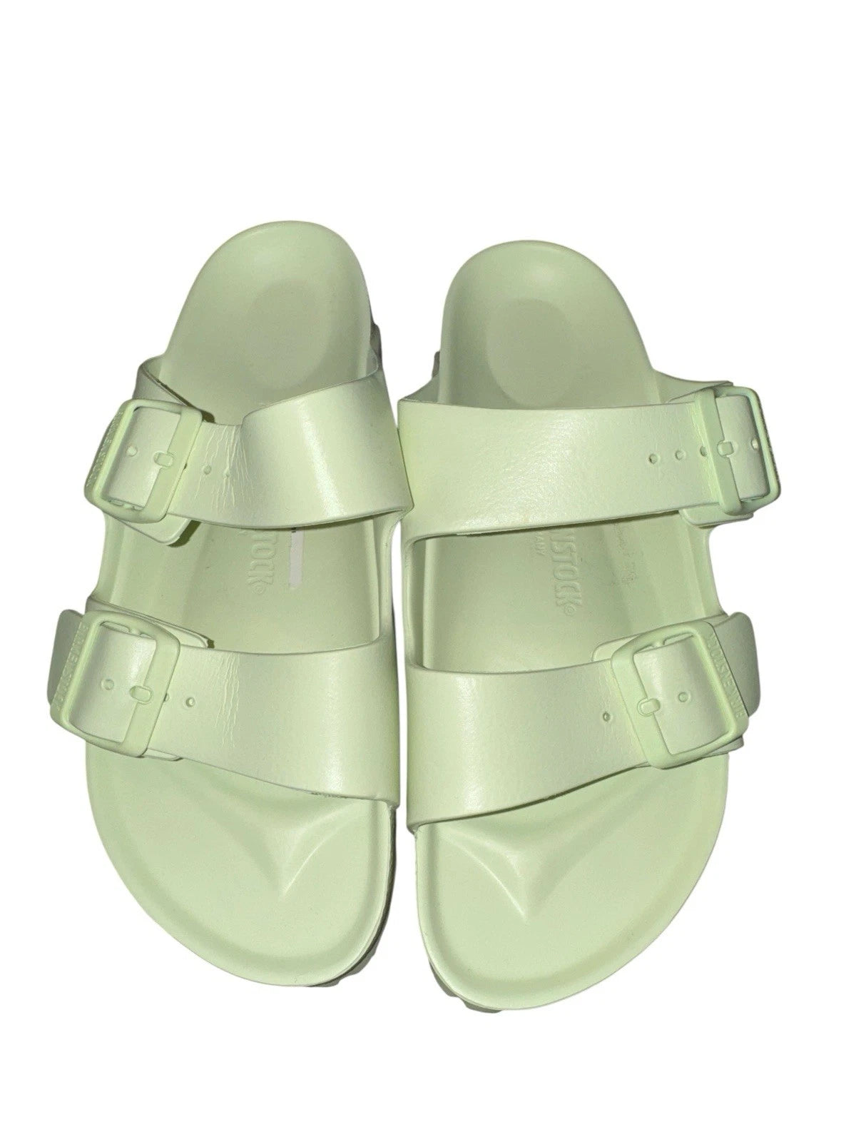 Women's 8- Birkenstock Sandals - Light Green
