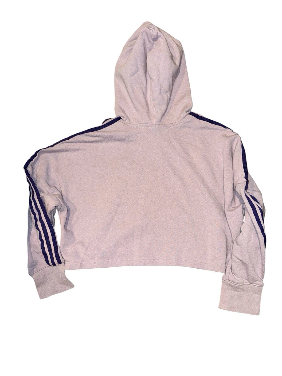 Women’s Medium- Adidas Cropped Hoodie Purple