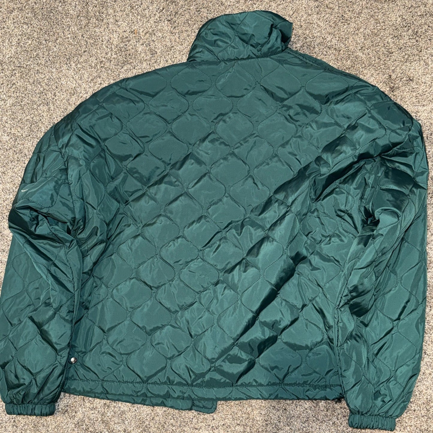 Women’s XS Zella Quilted Jacket Green- Lightweight