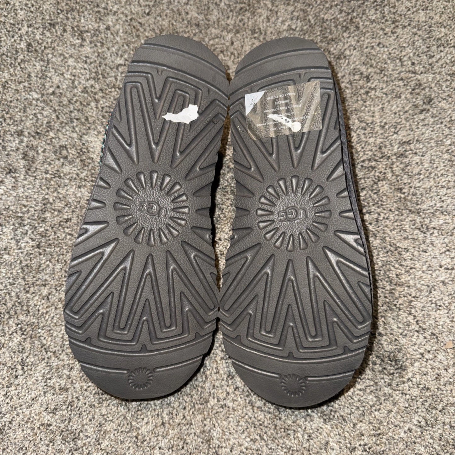 Size 7 Women’s UGG Tasman II Slippers Grey