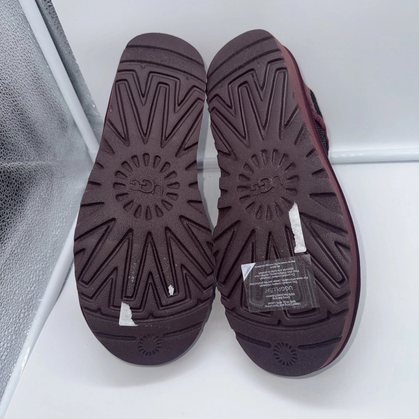 Size 7 Women’s UGG Classic Ultra Mini Boot Mirror Ball Wild Grape
