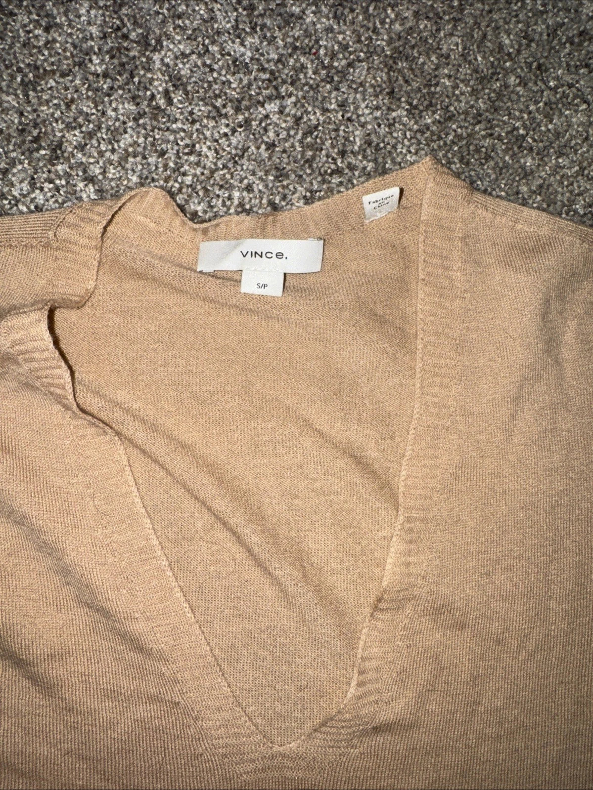 Women’s Small Vince Seamless V-Neck Sweater
