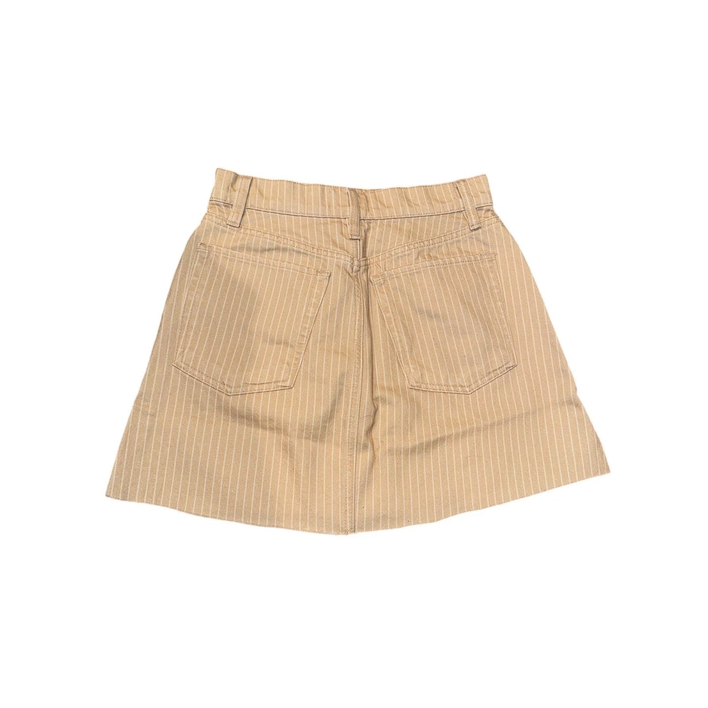 Frame size 25 women’s- Le High Striped Denim Mini Skirt