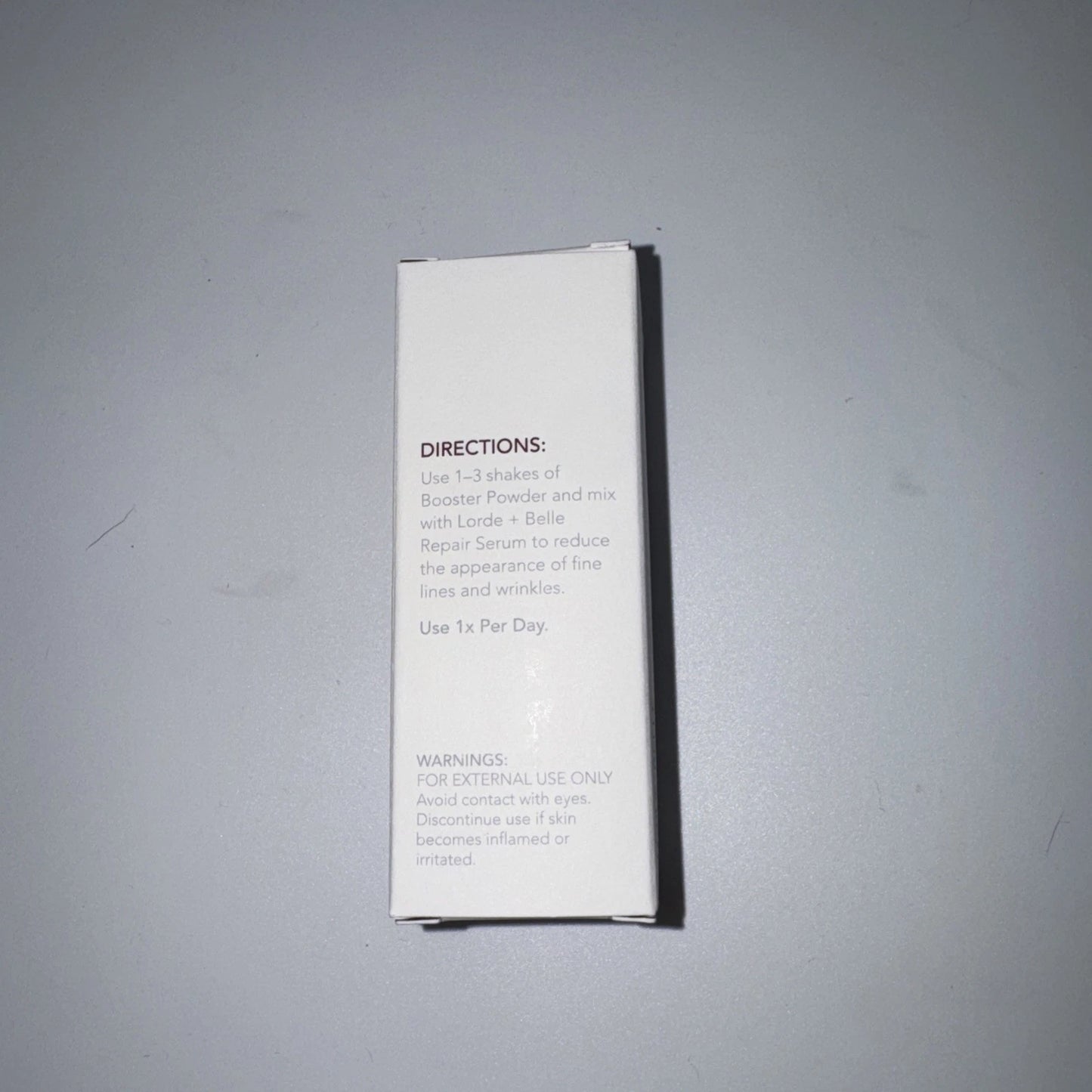 Lorde + Belle Wrinkle Reducing Booster 0.10 oz