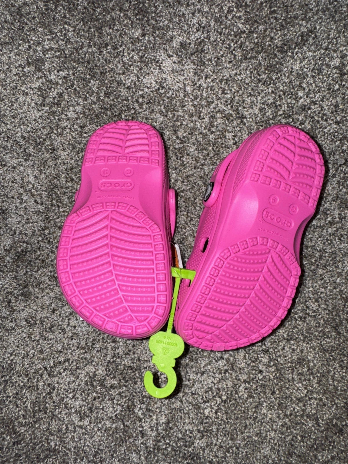 Kids Size 9C Crocs Classic Pink