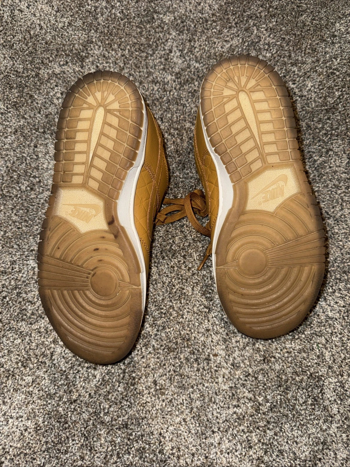Size 6.5 Women’s - Nike Dunk Low Quilted Wheat - No Box