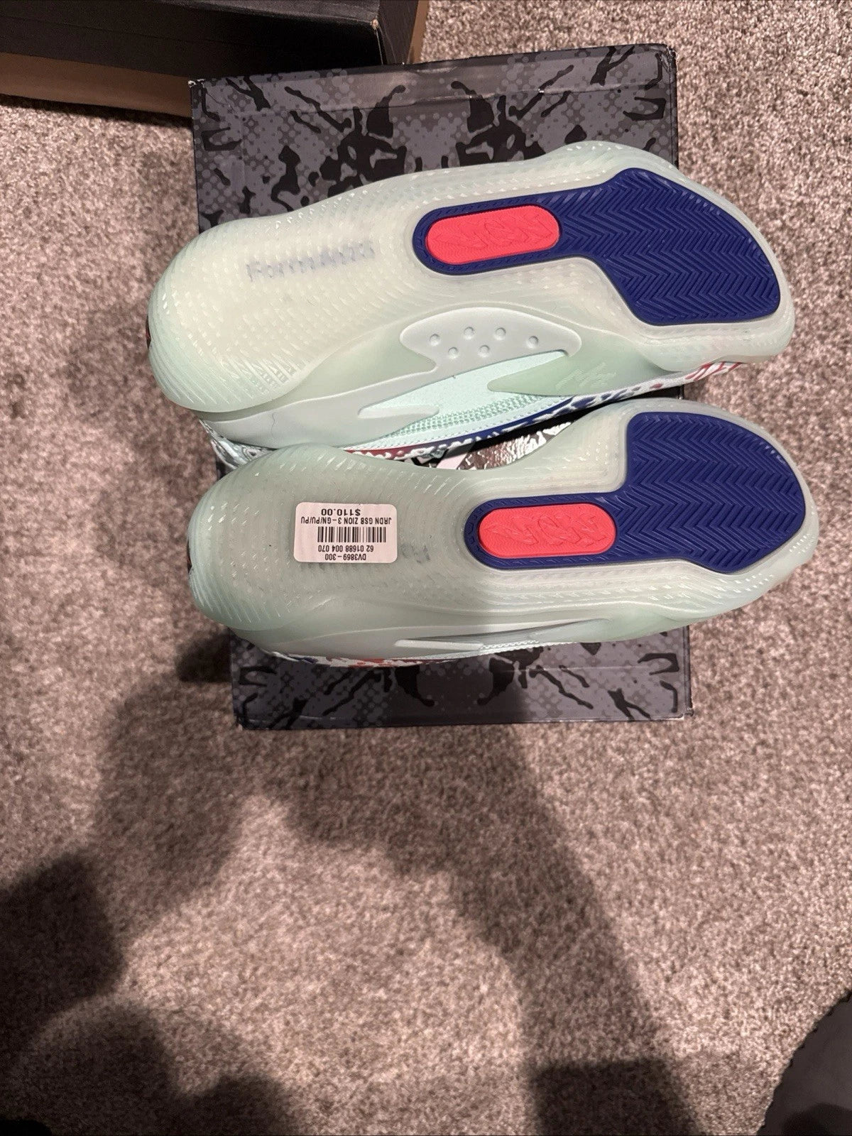Size 7Y - Air Jordan Zion 3 Mud, Sweat and Tears