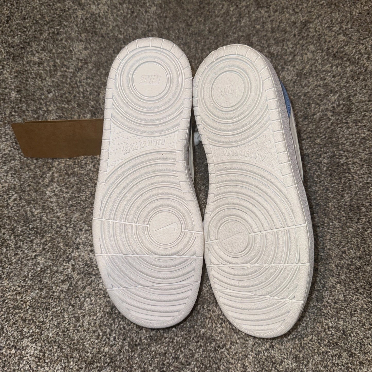 Size 3.5Y- Nike Court Borough Low Recraft Blue