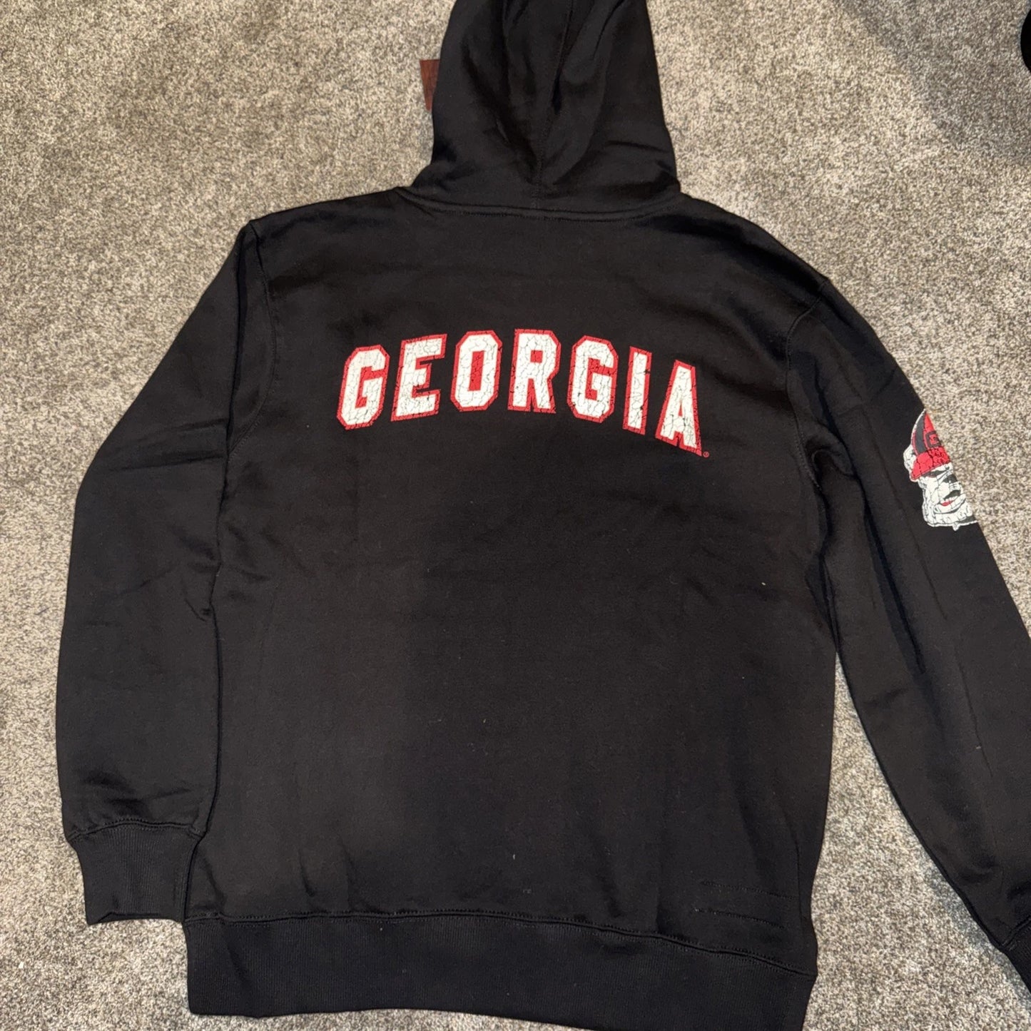 Men’s Medium- University Of Georgia Hoodie Black
