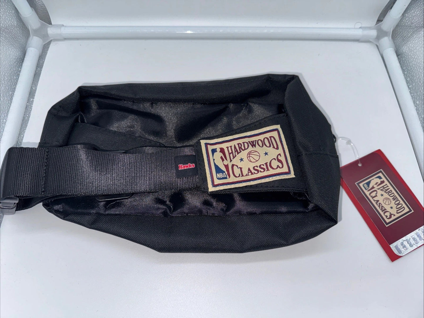 Mitchell & Ness Atlanta Hawks Fanny Pack Black