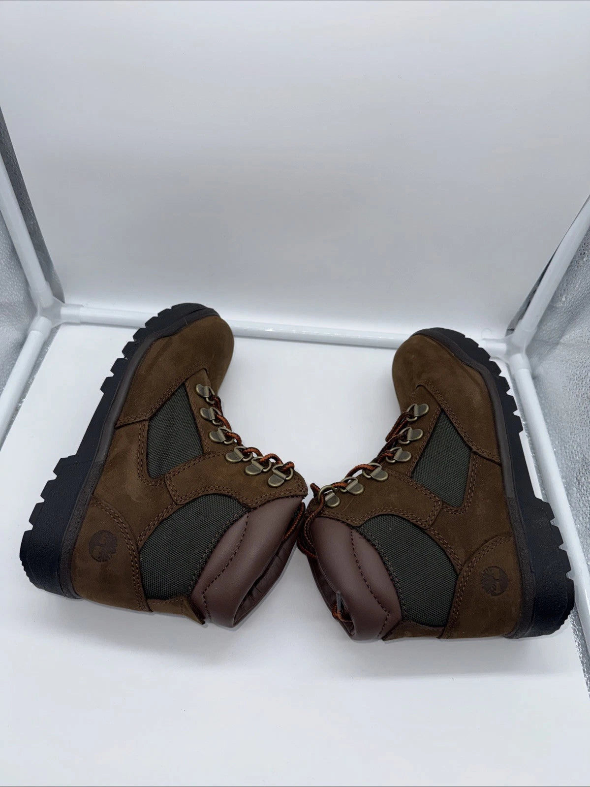 Size 2Y- Timberland Field Boot Medium Brown