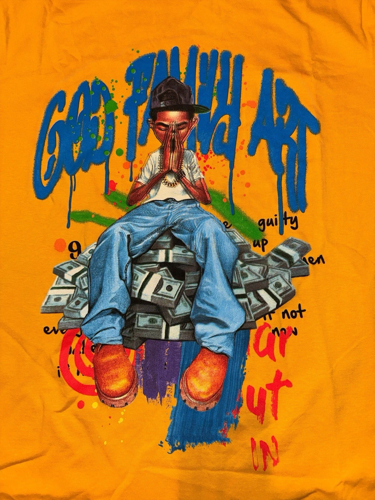 Men's Small- GFA Shirt Yellow