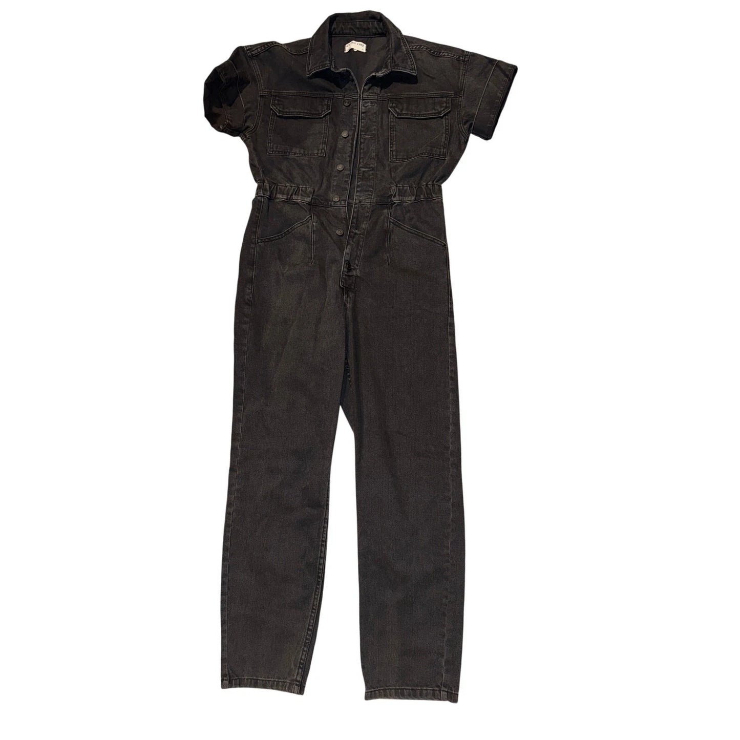 We the free women’s Medium Denim Jumpsuit black