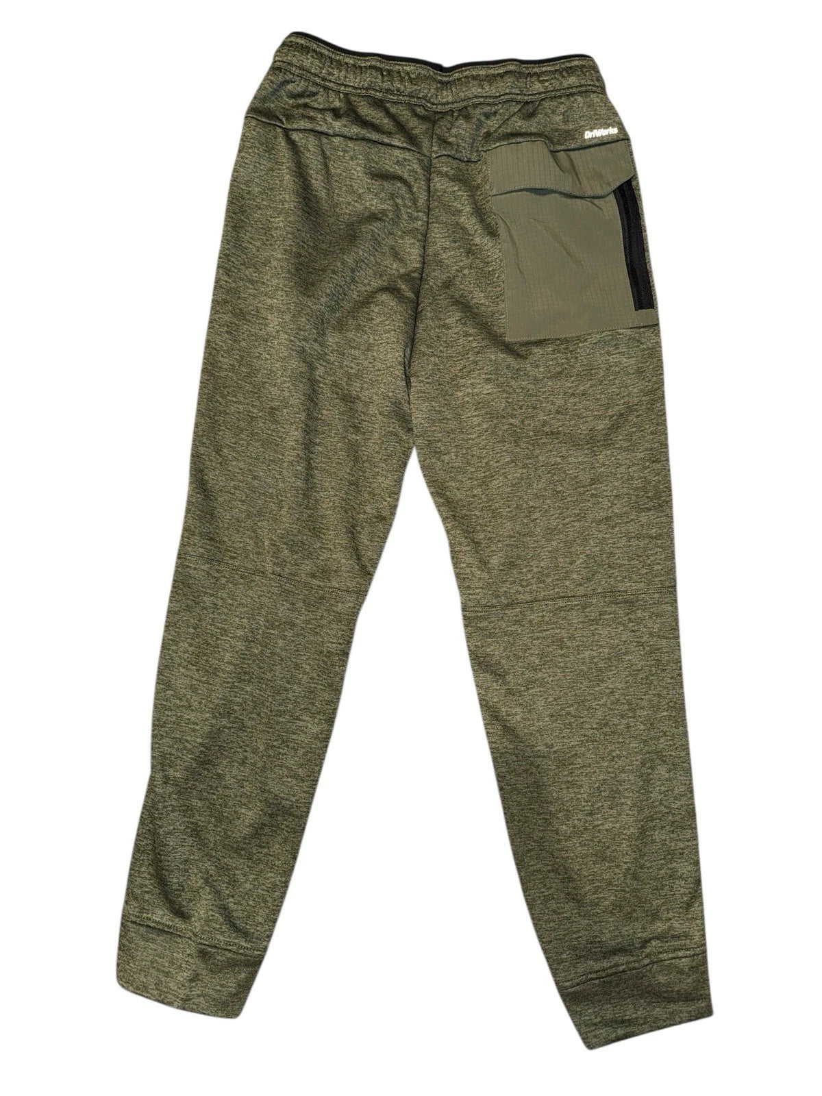 Boys XXL (18) Athletic Works Fleece Jogger Pants Green