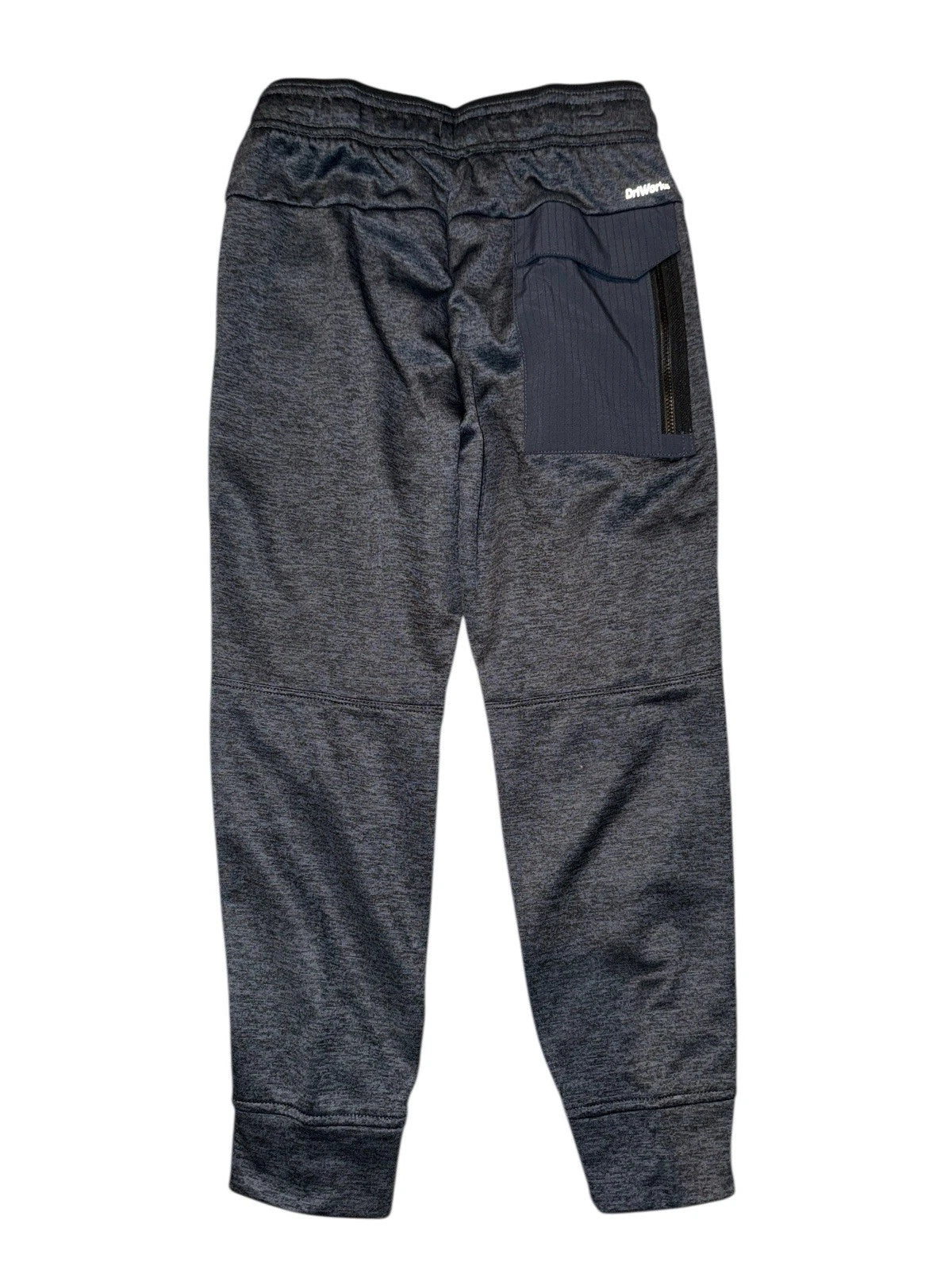 Boys Medium (8) Athletic Works Fleece Jogger Pants Gray