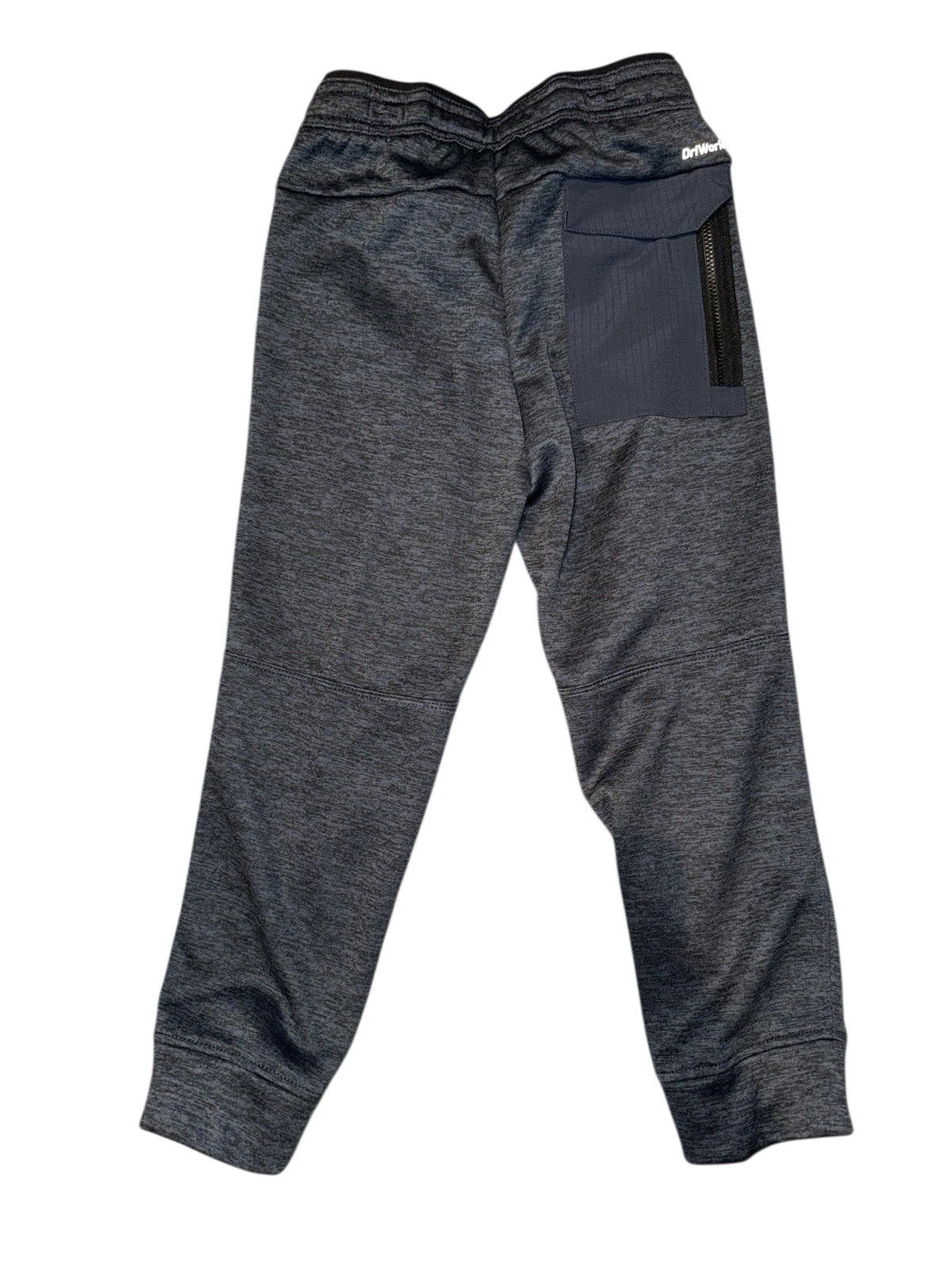 Boys Small (6-7) Athletic Works Fleece Jogger Pants Gray