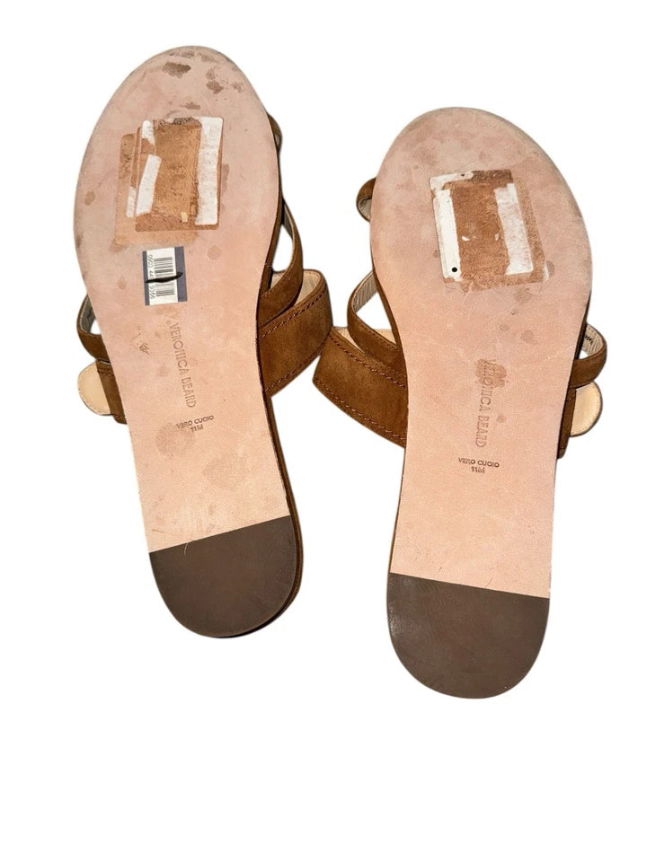 Women’s Size 11- Veronica Beard Sandals Brown