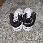Adidas Hoops 3.0 Mid White Black Kids Size 11