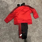 Size 9 Months Adidas Set Black Red