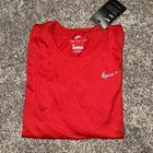 Nike Dri Fit Tee Women’s Size Small- Red Long Sleeve