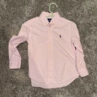 Ralph Lauren Button Up Pink- Boys Size 4