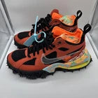 Size 8.5 Men’s- Nike Off-White x Air Terra Forma Mantra Orange