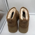Size 9 Women’s UGG Classic Ultra Mini New Heights Boots Brown
