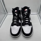 Size 10 Women’s - Nike Dunk High Black White