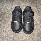 Size 9C- Nike Force 1 Low EasyOn Black