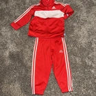 Size 12 Months Adidas Set Red White
