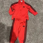 Size 6 Months Adidas Set Red Black