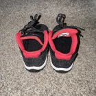 Size 8C- Jordan 11 Retro Low IE- Black Varsity Red