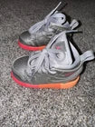 Jordan 1 Mid (TD) Metallic Silver Pink Crimson Size 4C