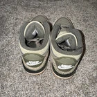 Jordan 3 Retro Family Affair Olive Kids Size 2Y