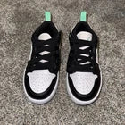 Jordan AJ 1 Low Black / Glow Green Size 11C