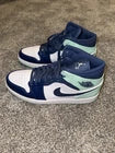 Jordan 1 Mid Mystic Navy Mint Foam Men’s Size 11