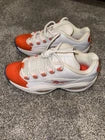 Reebok Question Low Patent Toe Orange Men’s Size 7