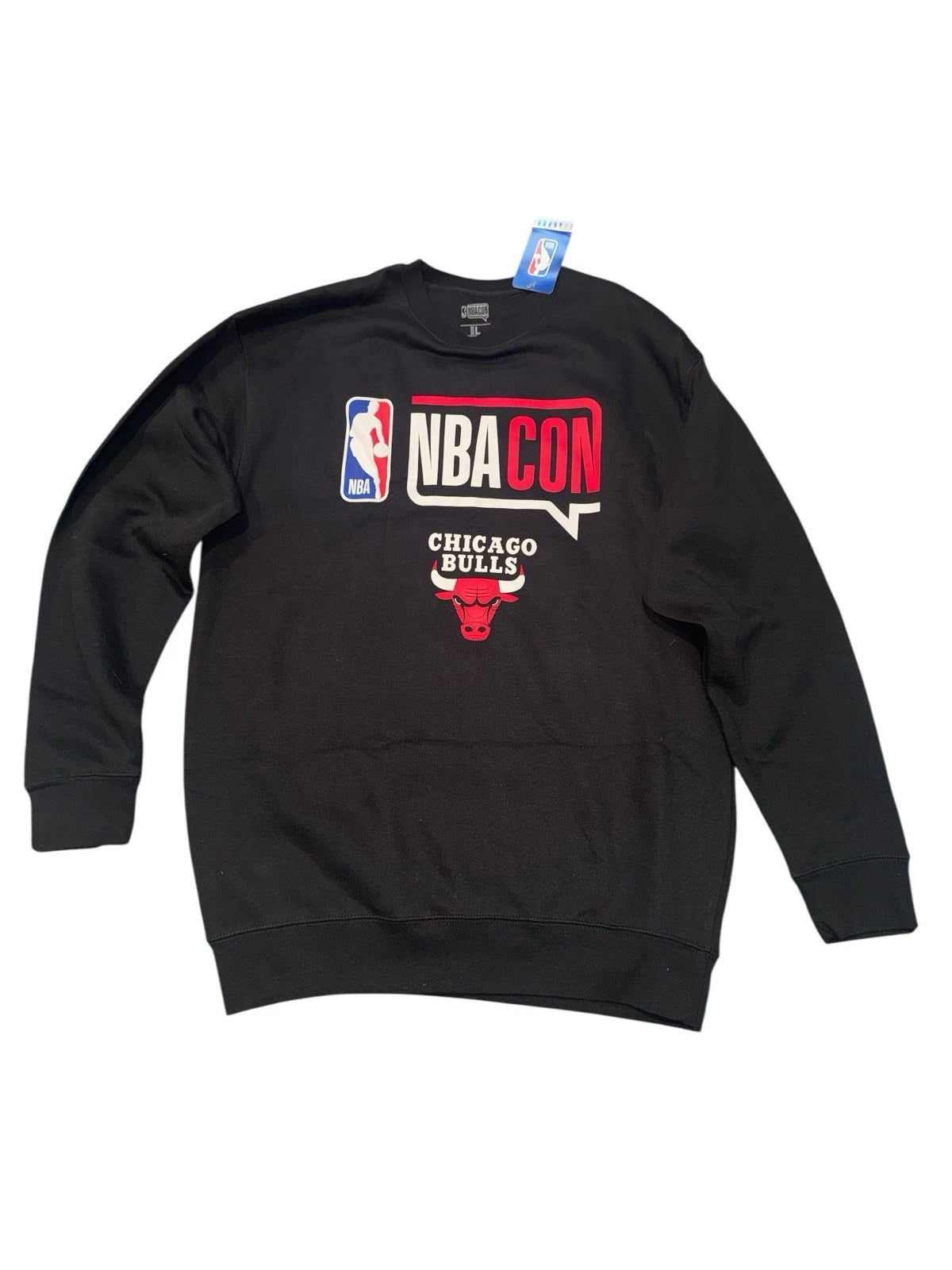 Men’s Large- Chicago Bulls Sweatshirt- Black