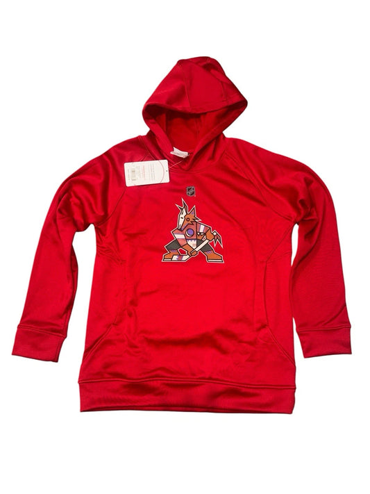 Kids Large- NHL Hoodie- Red