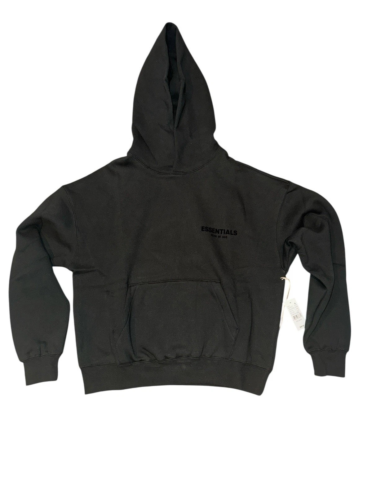 Men’s XS- Essentials Fear Of God Hoodie- Black