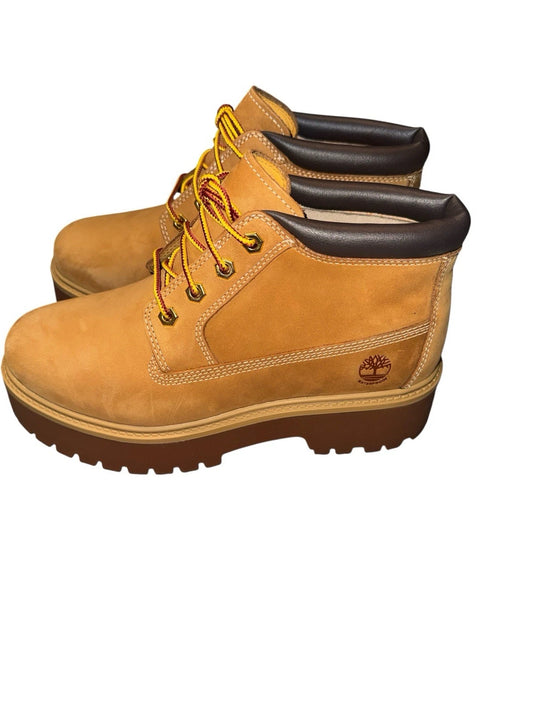 Size 7Y- Timberland Stone Street Boots- Brown