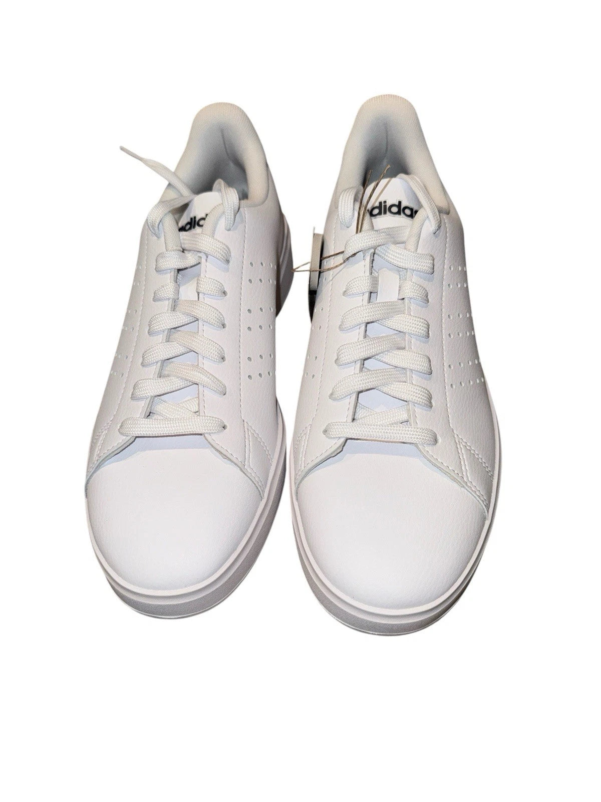 Men’s Size 8- Adidas Advantage 2.0- White
