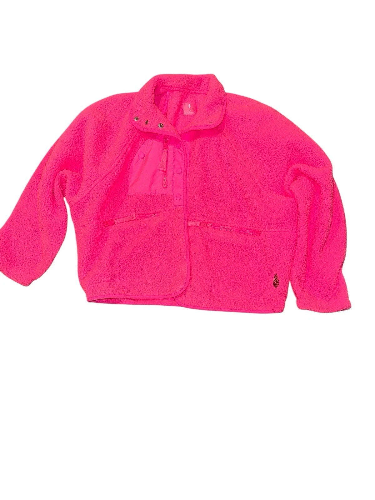 Women’s Small- Free People Fleece Jacket - Pink