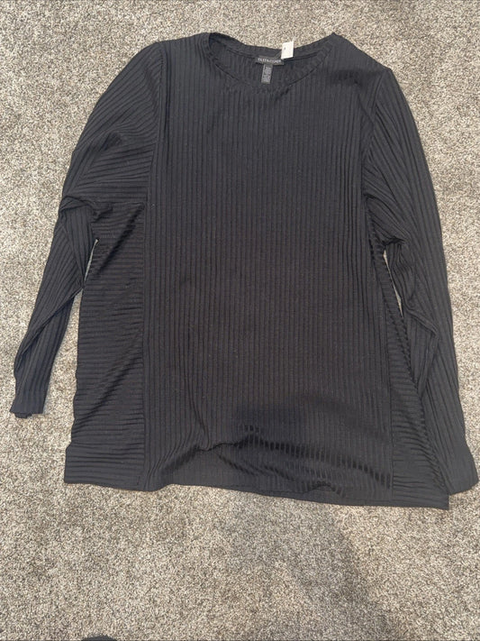 Women’s Small Eileen Fisher Shirt- Black