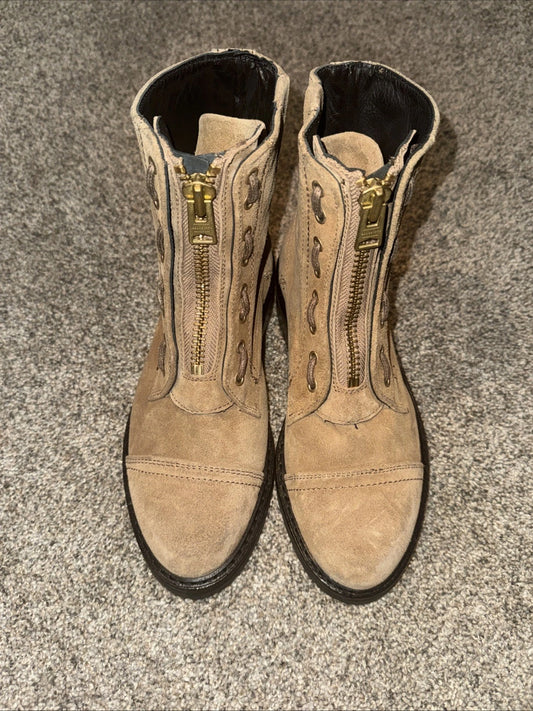 Women’s Size 36 Allsaints Boots Brown
