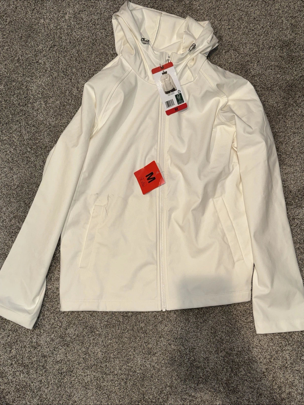 Women’s Medium - 32 Degrees Heat Jacket- Cream