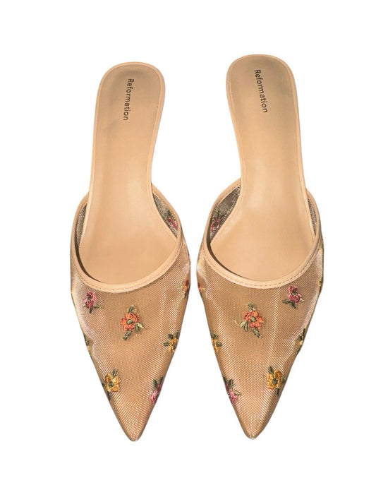 Women’s Size 8- Reformation Shoes Brown