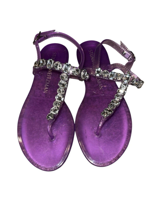 Women’s Size 6- Stuart Weitzman Sandals- Purple